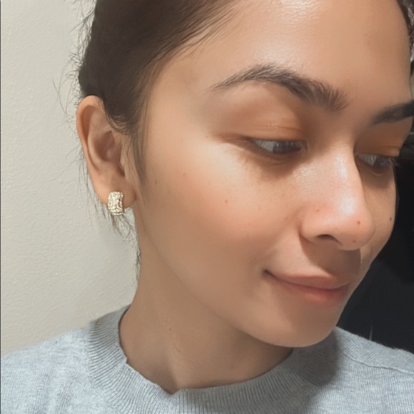 Cliptype Earrings 18K solid yellow gold - Picture 5 of 5